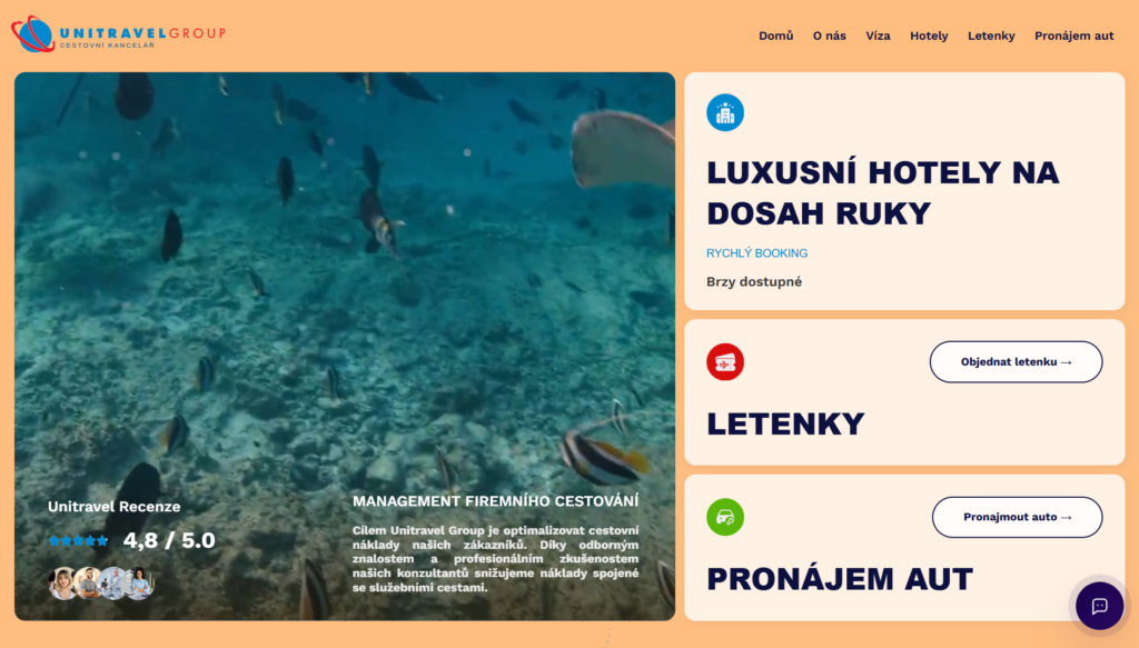 Unitravelgroup website